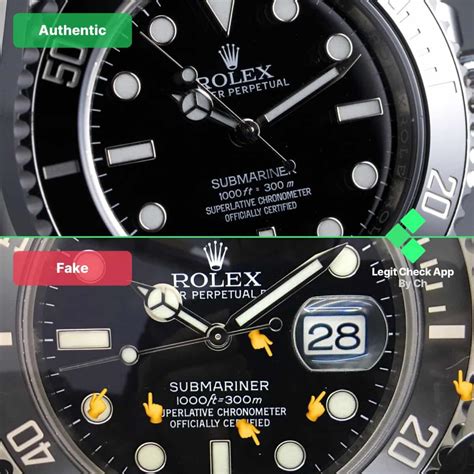 how to spot fake rolex submariner second|counterfeit rolex submariner.